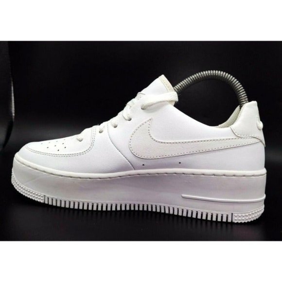 LOOK SEE PROMO Nike Air Force 1 AF1 ReImagine SAGE JESTER MISMATCH  W 7 = M 5.5 - Picture 6 of 12